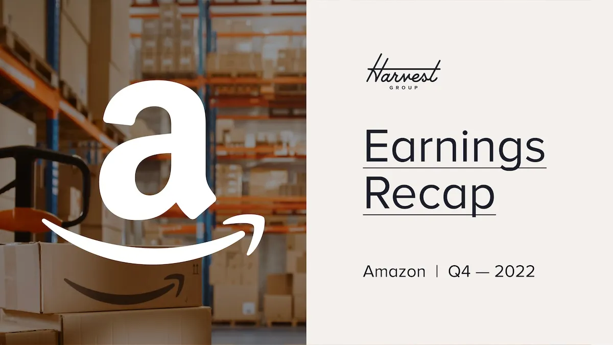 Amazon Q4 2022 Earnings Recap Harvest Group