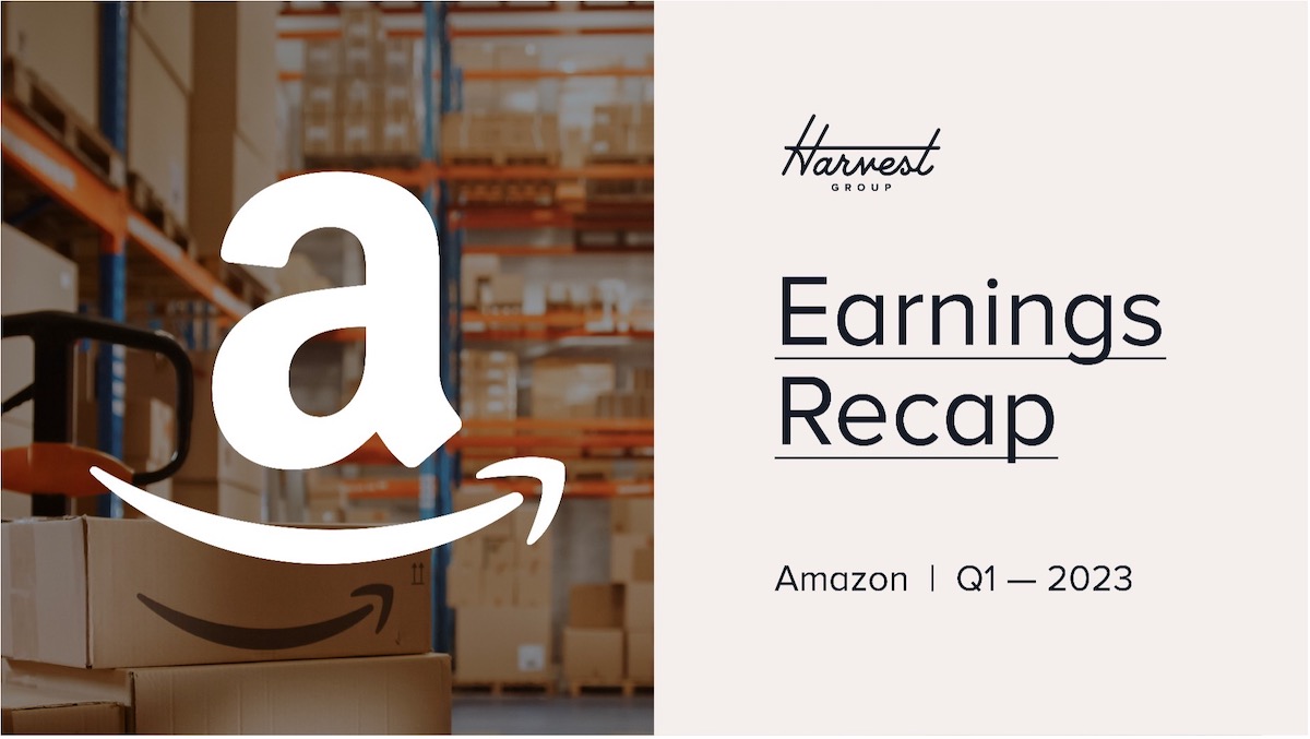 Amazon Q1 2023 Earnings Recap Harvest Group