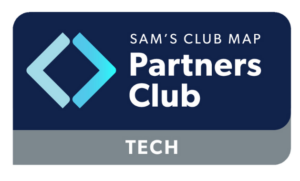 Partner Badge reading "Sam's Club MAP Partners Club - TECH"