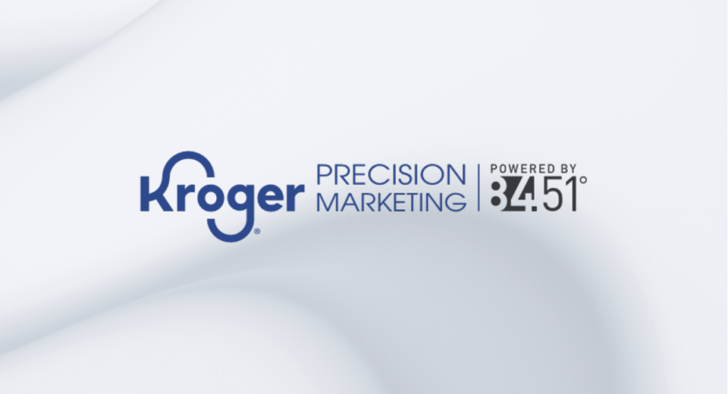 Logos for Kroger Precision Marketing and 84.51