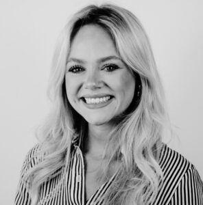 headshot of Anna Kaye Olson, Sales Support Analyst - Amazon, Harvest Group