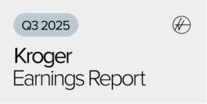 Kroger Q3 2025 Earnings Report