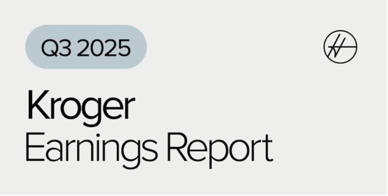 Kroger Q3 2025 Earnings Report