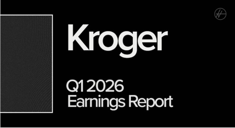 Kroger Q1 2026 Earnings Recap