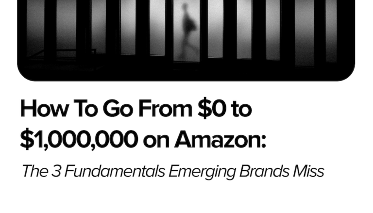 Amazon growth strategy for emerging CPG brands: 3 Fundamentals to go from $0 to $1M+